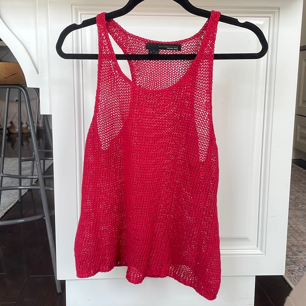 360 Sweater Sleeveless Sweater Top XS